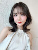 エイミーバイアフロートザガーデン 浦和店(amie by afloat the garden)&nbsp;暗髪、大人こなれた透け感くびれレイヤー【浦和】