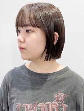 モリオフロムロンドン 松戸店(Morio from London) 【morio松戸 石山】ぷつっとナチュラルボブ耳かけボブ20代30代