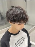 【iLi ×HIRAI】波巻きパーマ/シャドウパーマ/立川メンズヘア