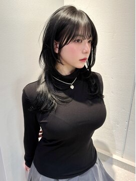 ロンプ(romp) レイヤーカットロングレイヤーハイレイヤー顔周りレイヤーiii