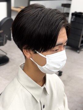エルマーク 本山(L-MARK) フェザーパーマ/シャドウパーマ/ダウンパーマ/men's