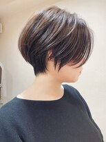 ローマー(ROAMER omotesando)&nbsp;ショートボブ切りっぱなしボブレイヤーカット前髪カット髪質改善