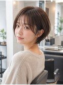 ショートボブ髪型20代30代40代50代前髪あり前髪なし面長丸顔越谷