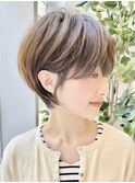 似合わせカット30代40代50代ショートボブくびれレイヤーカット