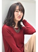 大人前髪カールスタイル
