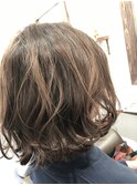 切りっぱなしボブ