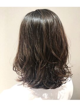 美容室 かんしゃ かんしゃ【Mariko】無造作デジタルパーマ×ウエット仕上げ