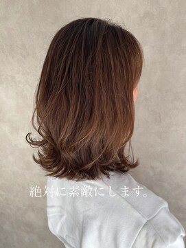 アフロート ショウナン(AFLOAT SHONAN) 人気のある外ハネスタイル{湘南/藤沢}