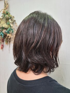 プランタン(Printemps) 韓国ウェーブミディアム大人女子ミディアム大人可愛いミディアム