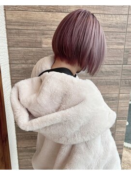 ラポードヘアークラフト(RAPPORD hair craft) シルバーピンクボブ