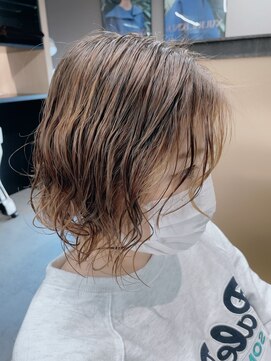ナナ なかもず店(nana) 無造作ウェーブボブ