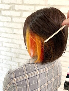 ヘアバイプルーヴ(Hair by PROVE) 個性派インナーカラー