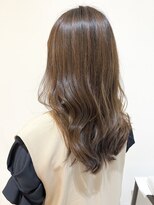 レイヤーカット　ロングヘア