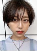 【渡辺】マッシュショートグラデーションカラーペールベージュ