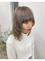 キー(kii)&nbsp;グレージュ　ブリーチカラー　ハイトーン　福岡　天神　薬院