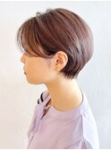 ハンサムショート_ショコラアッシュヘルシースタイル_ba402112