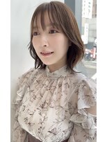 エアー 銀座タワー(AIR)&nbsp;くびれミディ/小顔ヘア/前髪カット　【榛葉】@air_t_shinba