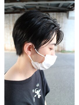 ジャコ ヘアー(jako HAIR) 【jako/自由が丘】メンズ束感ショート/センター分け