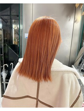 シェリ ヘアデザイン(CHERIE hair design) オレンジカラー☆