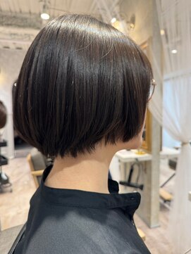 アンドットエス 銀座(and.S) 【and.S 銀座】30代40代50代大人ナチュラルレイヤーショートボブ