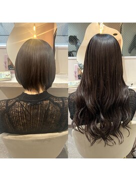 ミラ(Mila) 最高級人毛100%シールエクステ♪90本