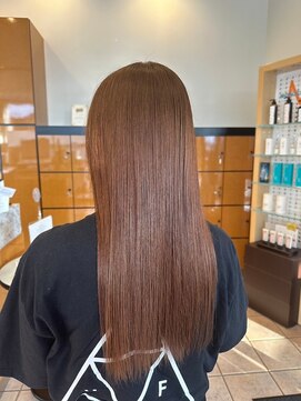 ビーグレイス 髪質改善トリートメント×20代アッシュブラウンカラー