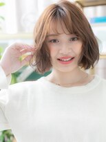 カバーヘア ブリス 上尾西口店(COVER HAIR bliss) フレンチカジュアル韓国風こなれボブパーマc5上尾20代30代40代