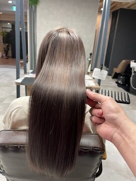 リンクエン(Link enn) 前髪/イメチェン/小顔カット/ネビージュ/ワンレン/黒髪/ボブルフ