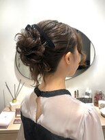 ミンクスオーバー(MINX OVER)&nbsp;【ヘアセット】ゆるふわお団子/着物