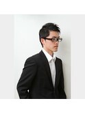 ソフトモヒカン＆前髪かき上げで清潔感UP
