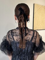 ロングヘアアレンジ