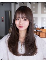 エインアンリー 明治神宮前(AIN.ANLY.)&nbsp;レイヤーカットくびれロング似合わせカットロングレイヤー