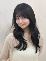 ファルベ(Farbe)&nbsp;くびれ アプリコットオレンジ 夏のヘアアレンジハイライトカラー