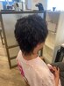 【河野指名】メンズカット＋ニュアンスパーマ　￥9980［桑名/四日市/東員］