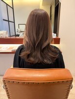 マーリャヘアー(mallia hair)&nbsp;ナチュラル艶ロング×シアーバング