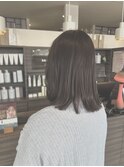 モーブアッシュボブ