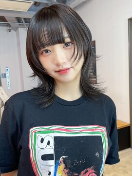 アイティー バイ アルバム 浦和店(IT by ALBUM) 顔周りレイヤー韓国ヘアくびれミディミディアム_ba475902