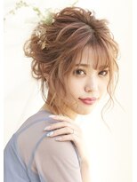 シャルメ 東京駅前(CHARMER) 結婚式やパーティースタイルに人気のルーズアップ