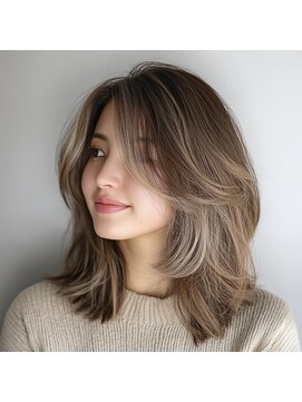 ロディーナ 大口 新子安(rodina) 20代30代40代◎ナチュラルレイヤー/白髪ぼかし/髪質改善