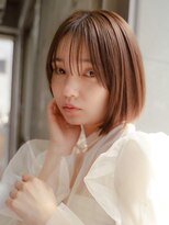 ディジョン(Dijon)&nbsp;韓国顔まわりレイヤーカットグレージュオリーブベージュブラウン