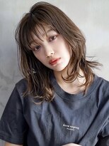 ギークス(GEEKS) 【GEEKS渋谷】ハッシュカット/チャコールグレー/冬ヘア/20代30代