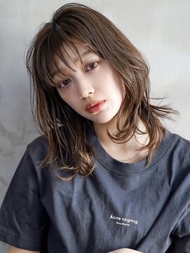 ギークス(GEEKS) 【GEEKS渋谷】ハッシュカット/チャコールグレー/冬ヘア/20代30代