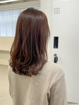 アイシーキョウト(I see kyoto) ローレイヤーカット/艶ブラウンカラー