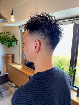 レジット 青物横丁(LEGIT) ツイスト×スキンフェード【LEGIT メンズ 髪質改善 縮毛矯正】