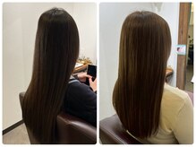 髪質改善カラー　髪質改善ストレート　髪質改善トリートメント