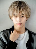 ノエル 池袋店(noel)&nbsp;ツーブロックマッシュ/スパイラル/ミルクティー/ニュアンス