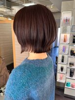 キャパジャストヘアー(CAPA just hair) ウォームベージュくびれレイヤーボブウルフ