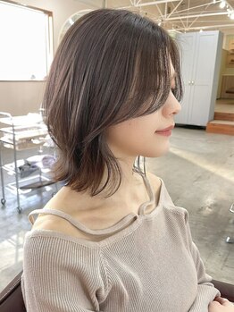 キュオンシア(CUEON. ciea)の写真/前髪1ミリで私の世界は変わる―『小顔×お洒落感』が叶うカット。顔周りのニュアンスは最重要ポイント