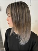 レイヤーカットハッシュカット髪質改善顔周り前髪ボブブリーチ