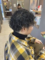 ヴェントフォンターナ(VENTO fontana)&nbsp;波巻きパーマ/刈り上げ/松山メンズパーマ/女子ウケメンズパーマ